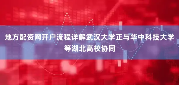 地方配资网开户流程详解武汉大学正与华中科技大学等湖北高校协同